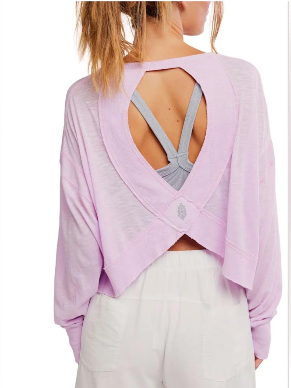 NWT FP Movement by Free People My Time Layer Ultra Violet Size XS